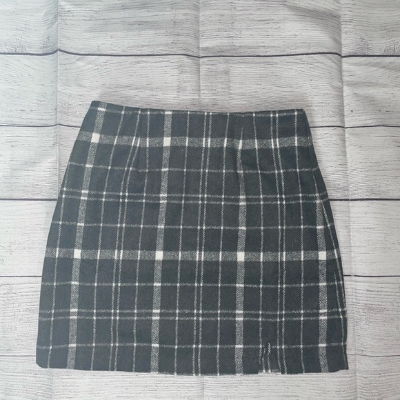 Pink Lily Skirts Nwt Plaid Skirt Poshmark